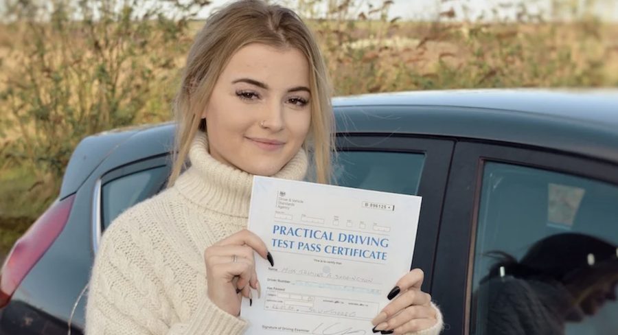 I passed my driving test!